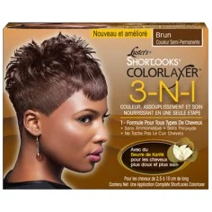 LUSTER's Shortlooks COLORLAXER 3in1 BROWN
