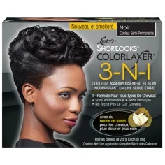 LUSTER's Shortlooks COLORLAXER 3in1 SILKY BLACK
