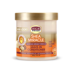 AFRICAN PRIDE Shea Miracle leave-in Conditioner Jar 15oz