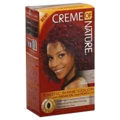 CREME of NATURE Arganoil shine Color 7.6 Intens Red