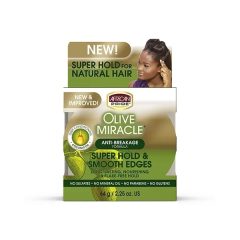 AFRICAN PRIDE Olive Miracle EDGES Control Gel 2oz
