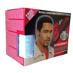 S-CURL Men's TEXTURIZER KIT Extra Strength 2Appl. Red