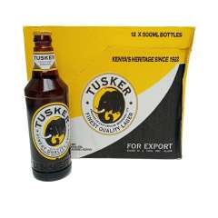 Bier Tusker 4.2% (Kenya) btl - 12x50cl