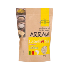 Arraw Grains de Mil Bio - Label Afrik (Sénégal) - 450g