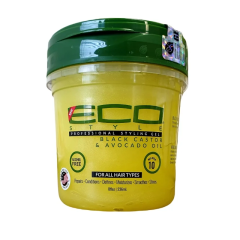 EcoStyler Black Castor & Avocado Oil Styling Gel 8oz