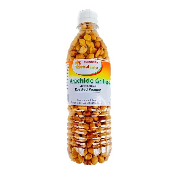 Roasted Peanuts (Togo) Arachide Grillées - Tropical Engros - SMALL (24ppc) Btl. 350g
