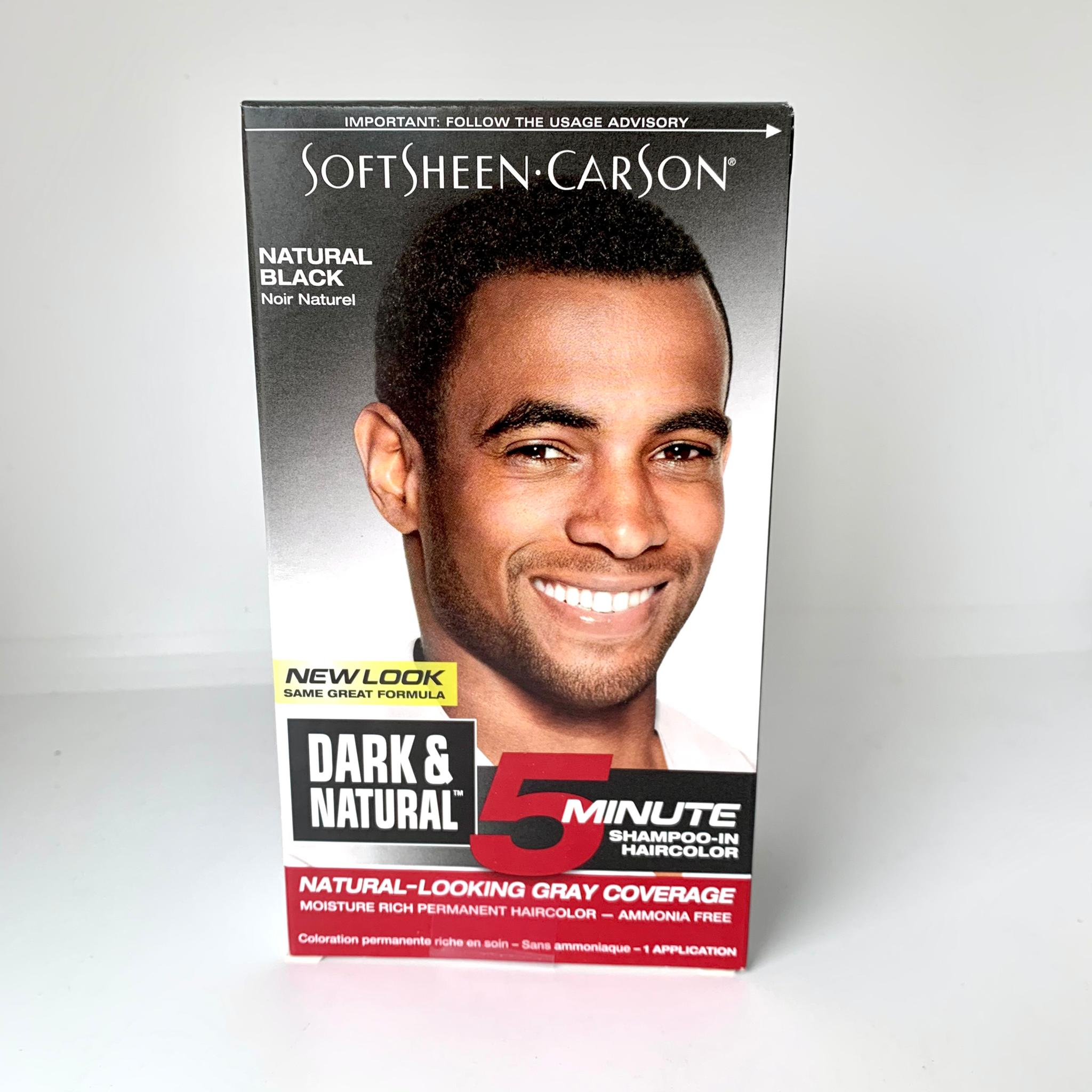 DARK & NATURAL 5 Min. Hair color Natural BLACK