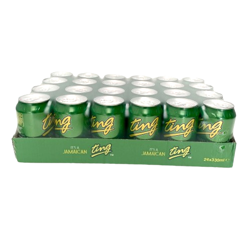 Ting - Jamaican Fruit Soda - Cans 24x33cl