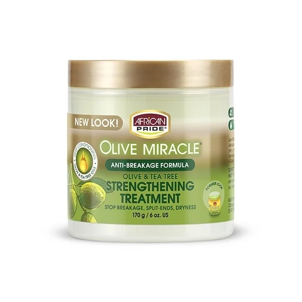 African Pride - Olive Miracle Strengthening Treatment Cream - 6oz