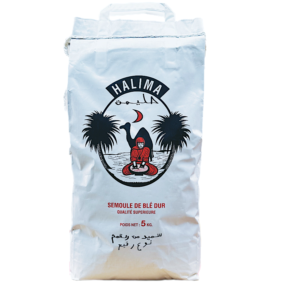 Semoule de Blé Dur FINE / Hartweizengriess - Halima - 5kg