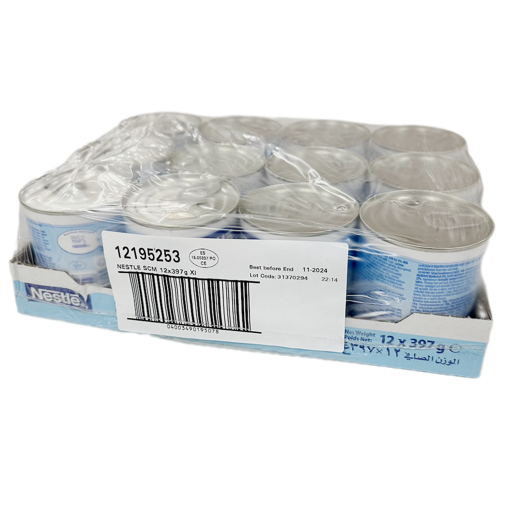 Nestlé - Sweetened Condensed Milk / Gezuckerte Kondensmilch - Pack 12x305ml/397g