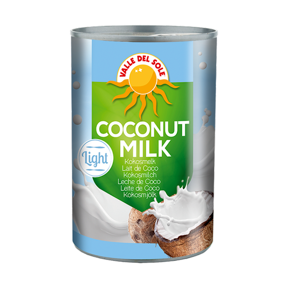 Coconut Milk Light 6% - Valle Del Sole - crt. 12x400ml