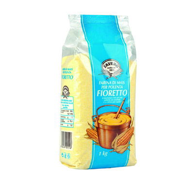 Corn Flour (Ugali) YELLOW - Fioretto Molino Favero - pack 10x1kg