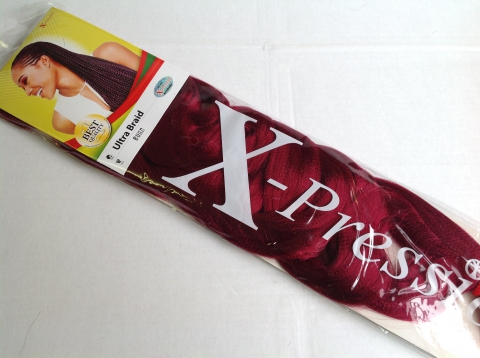 X-Pression Ultra Braid  #BURG