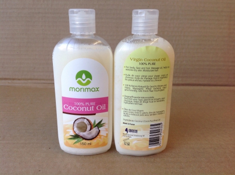 Morimax - 100% Pure Coconut Oil - 150ml