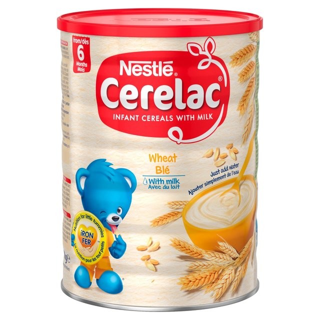 CERELAC Wheat w/Milk / Blé & Lait (6month) - (24ppc) 400g
