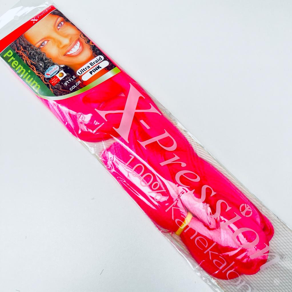 X-Pression Ultra Braid  #PINK (Togo)