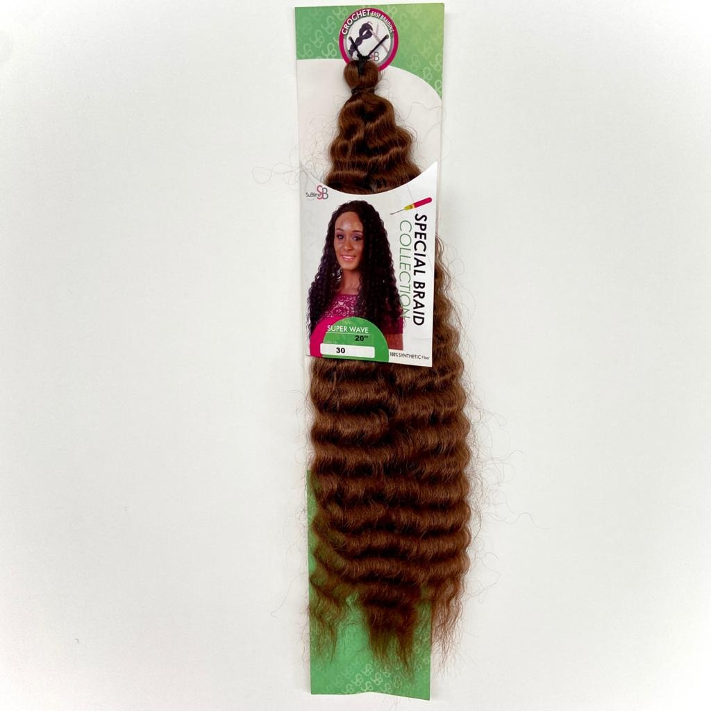 Super Wave - Crochet Braid 20''  #30