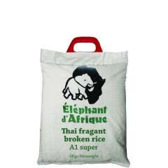 Broken Rice/Riz Brisé 2x 'Thai Fragrant' - Éléphant d'Afrique - pack 4x5kg