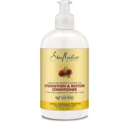Shea Moisture - Jamaican Black Castor Oil Strengthen & Restore Conditioner - 13oz (4ppc)