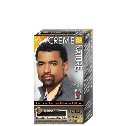 CREME OF NATURE Hair/Beard Color MEN - #4.0 Rich Black
