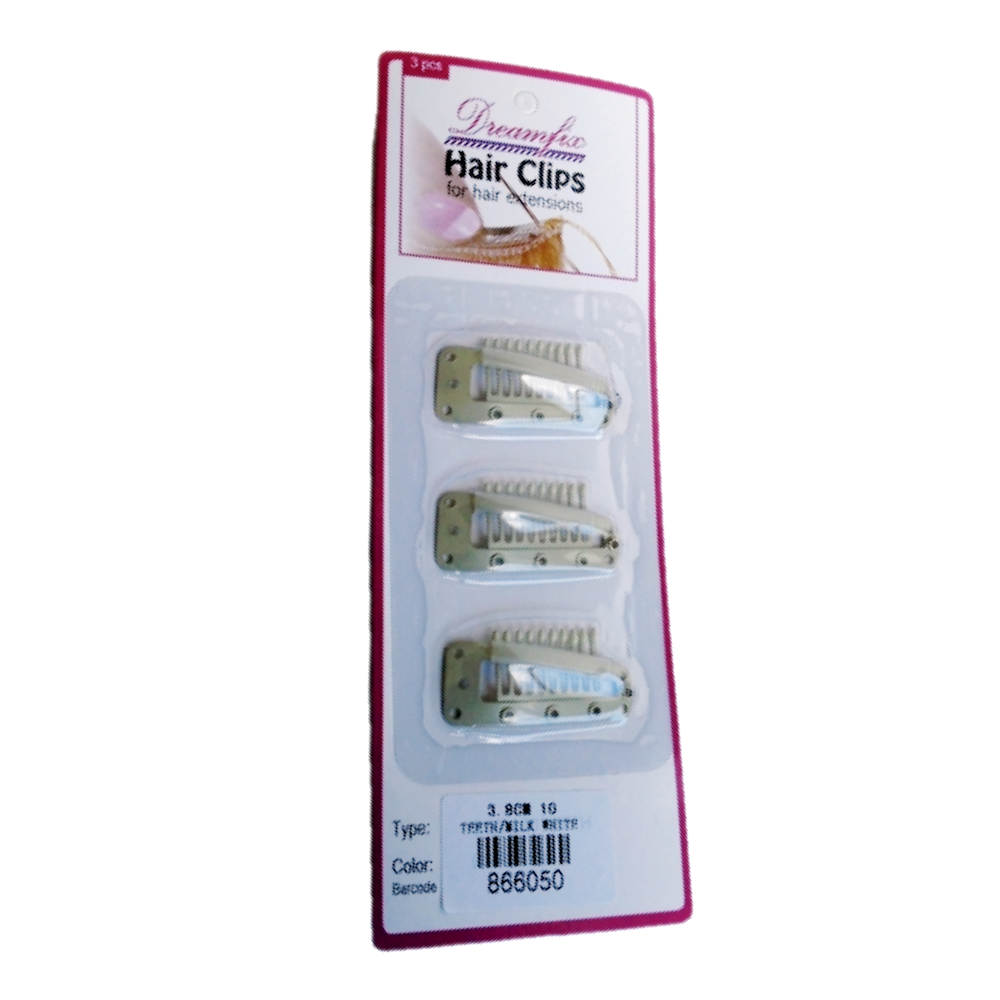 Dreamfix - Hair CLIPS TENdents/teeth #BEIGE - 1x3pcs