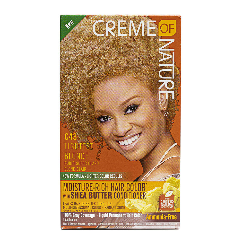 CREME OF NATURE Moisture Rich Hair Color - #Lightest Blond C43