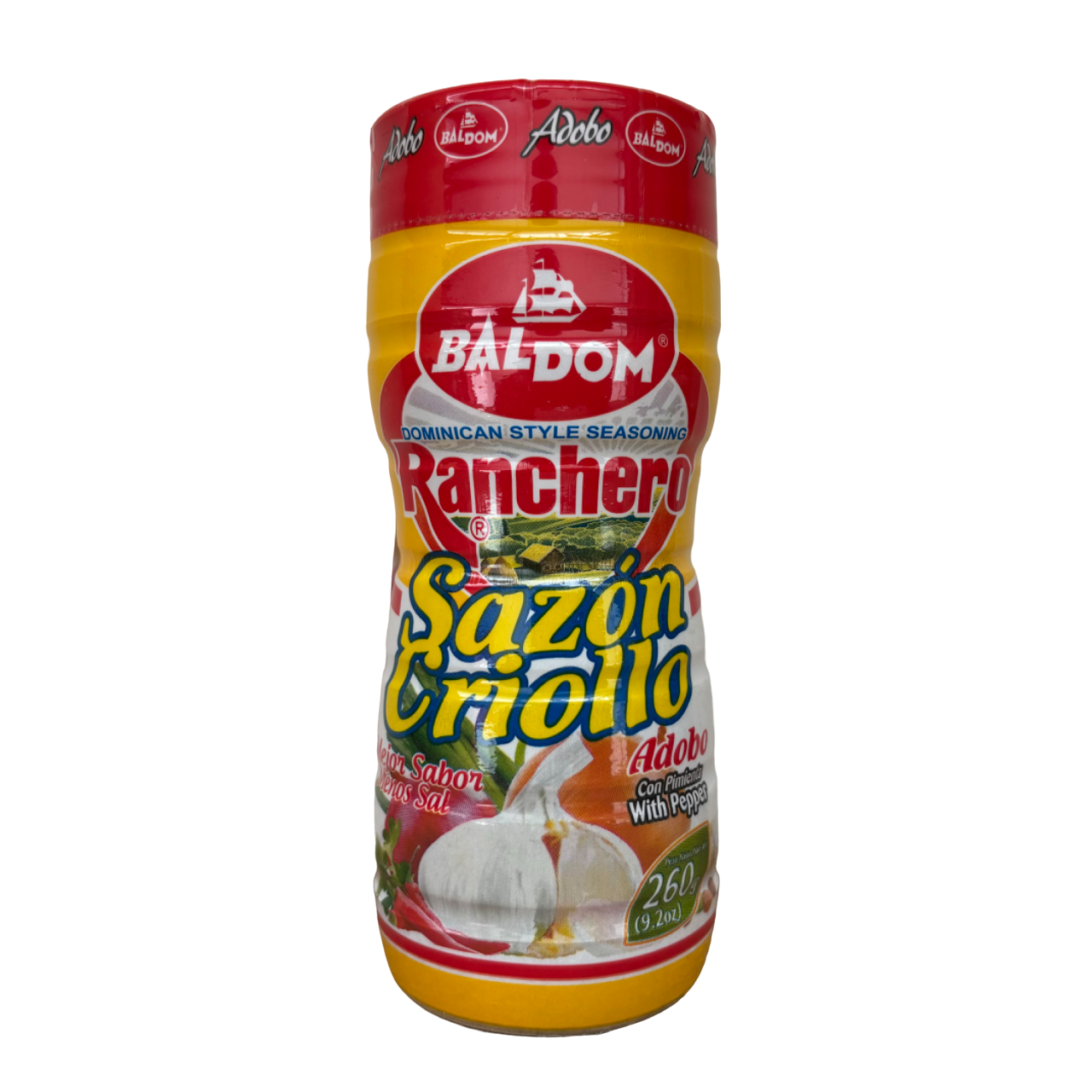 Ranchero Sazon Criollo Con PIMENTA (red) - Baldom - 260g