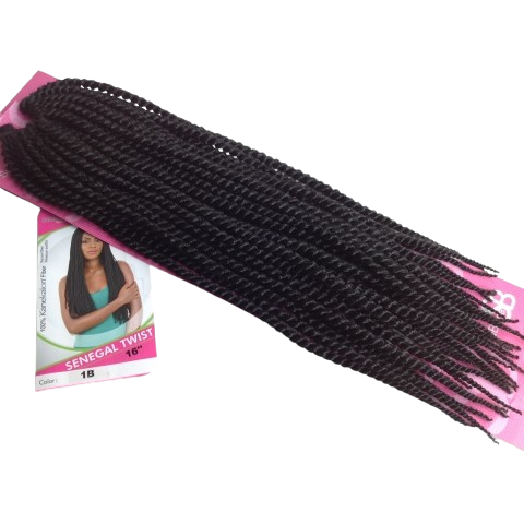 SENEGAL TWIST SuBlime Crochet Braid - 16'' #1B