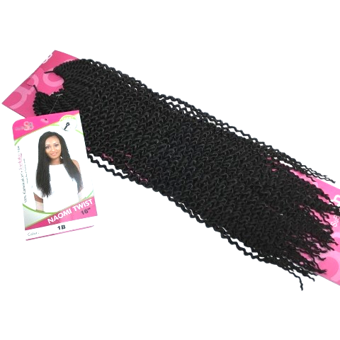 NAOMI TWIST SuBlime Crochet braid 16'' #1