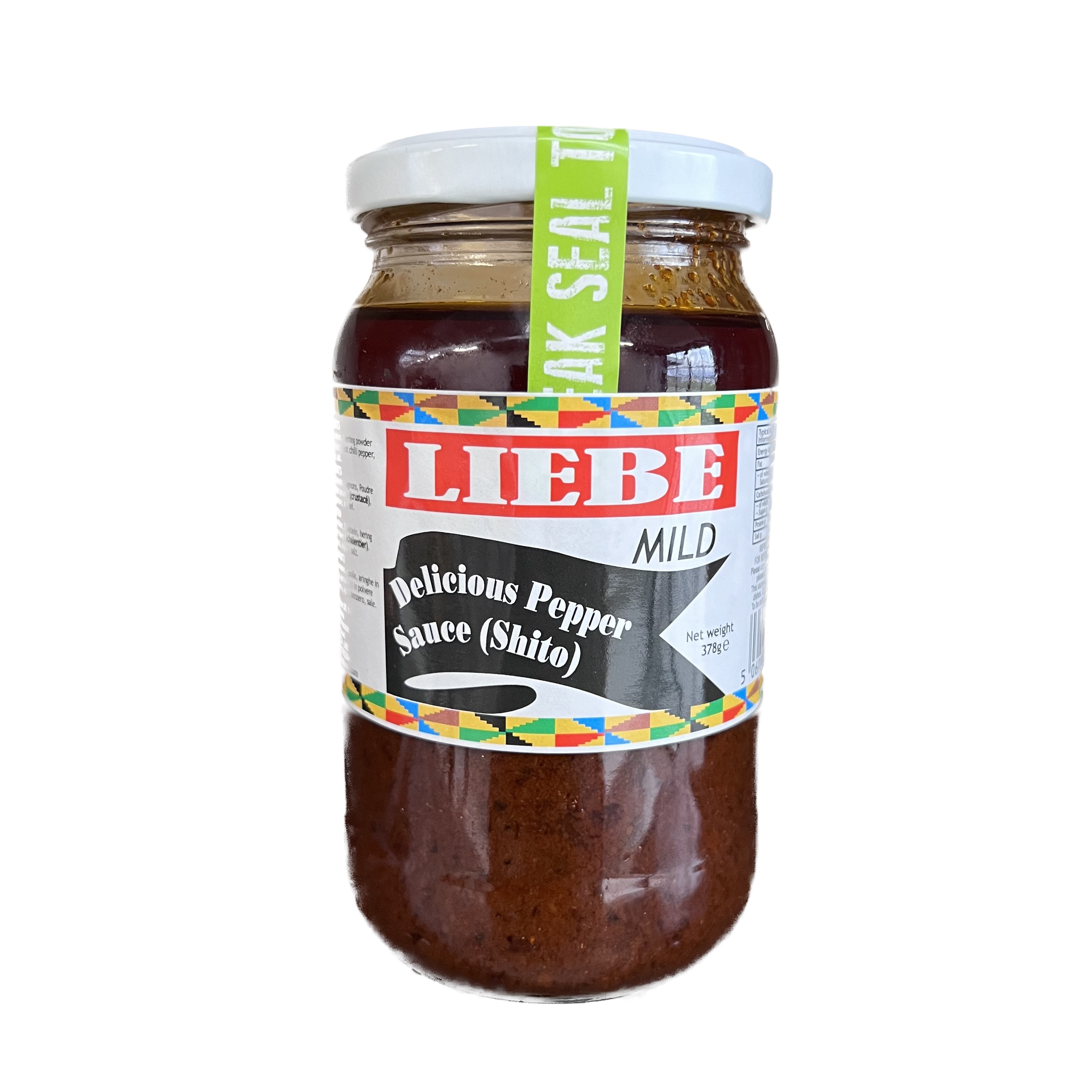 Shito Pepper Sauce MILD - Liebe - Pack 12x 378g