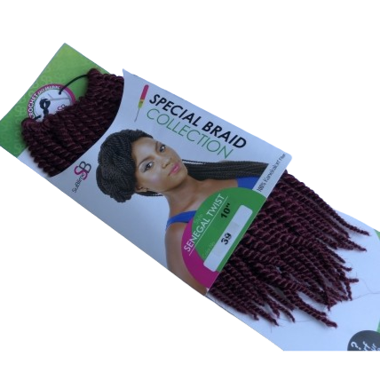 SENEGAL TWIST SuBlime Crochet Braid - 10'' #39