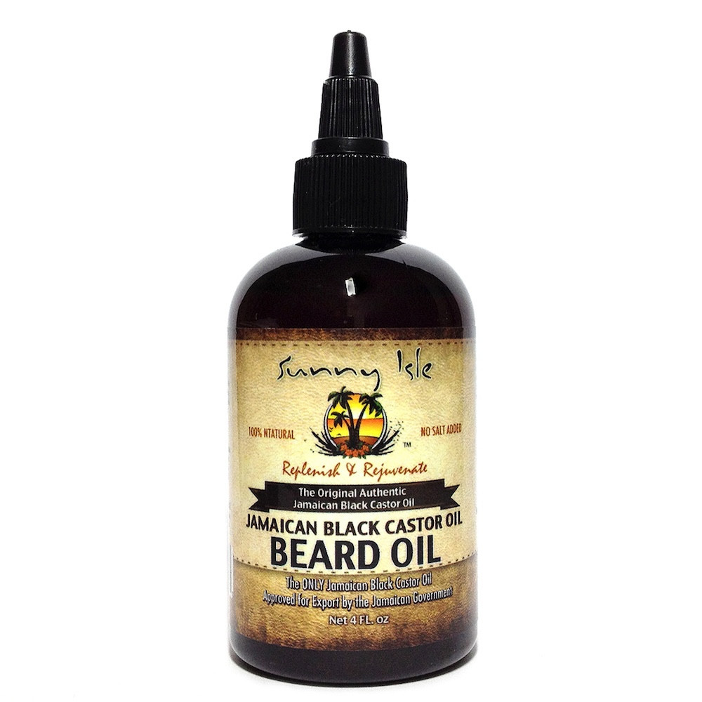 Sunny Isle - Jamaican Black Castor Oil BEARD Oil - 4oz