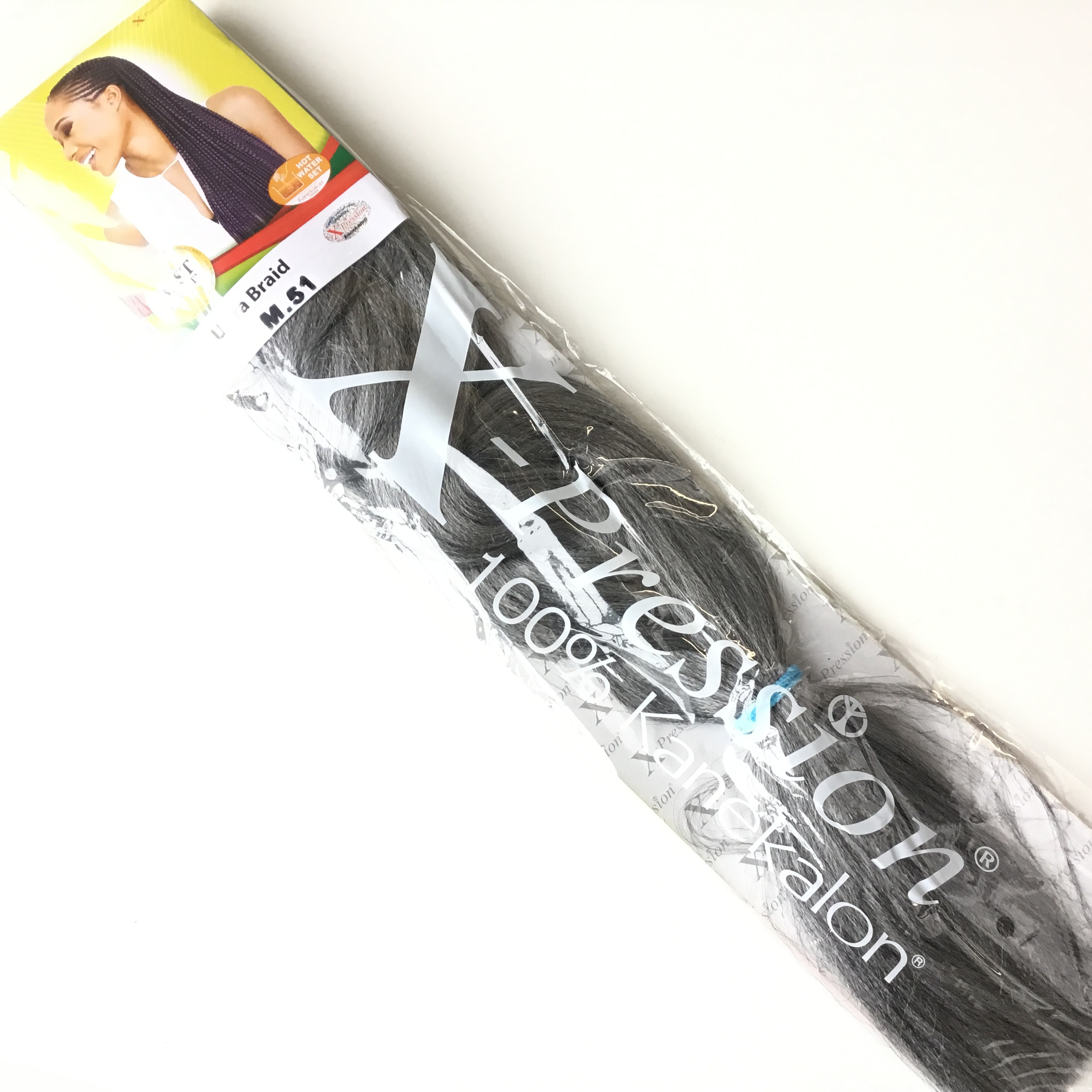 X-Pression Ultra Braid #M51 (Salt&Pepper)