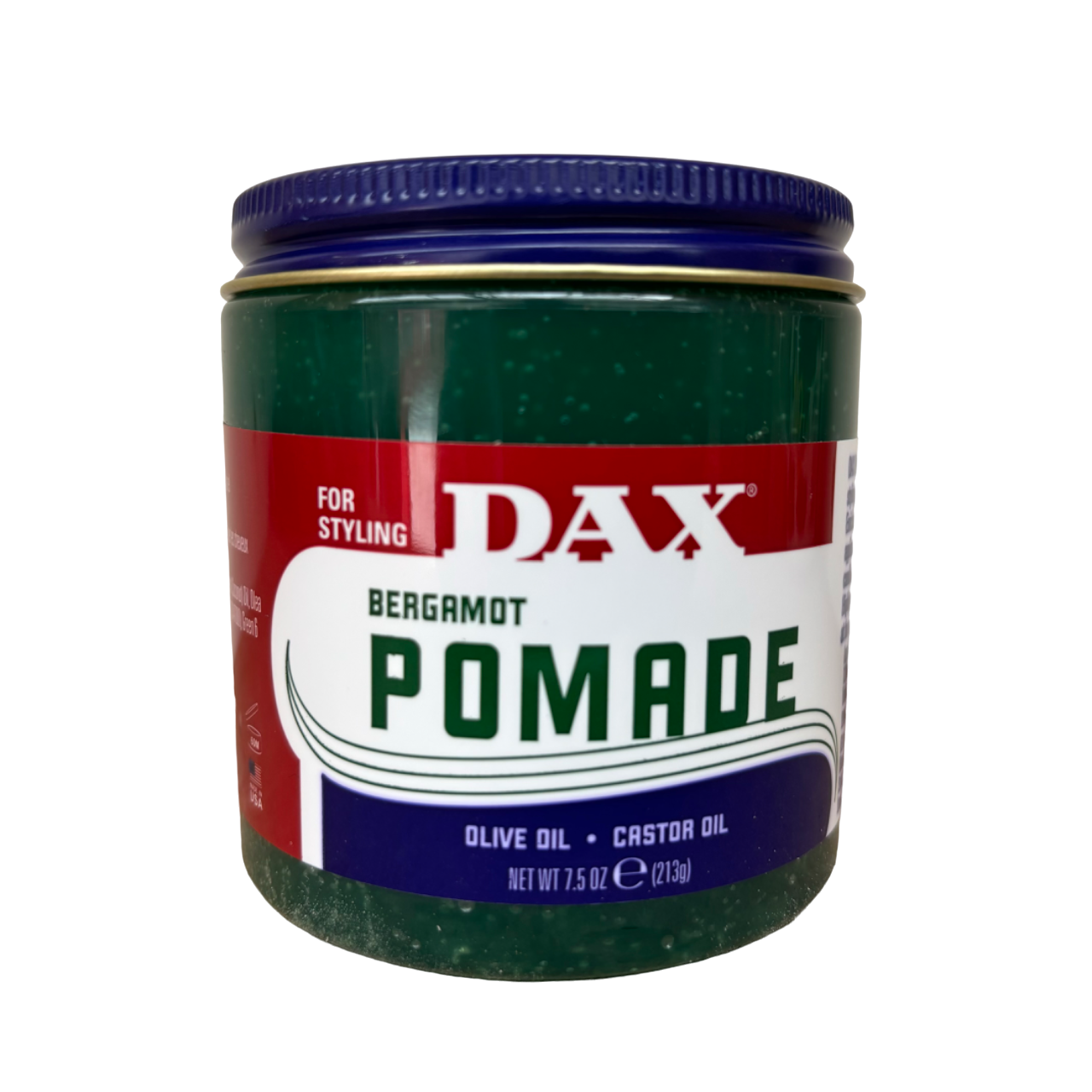 DAX Bergamot Pomade (green) - M 213g/7.5oz