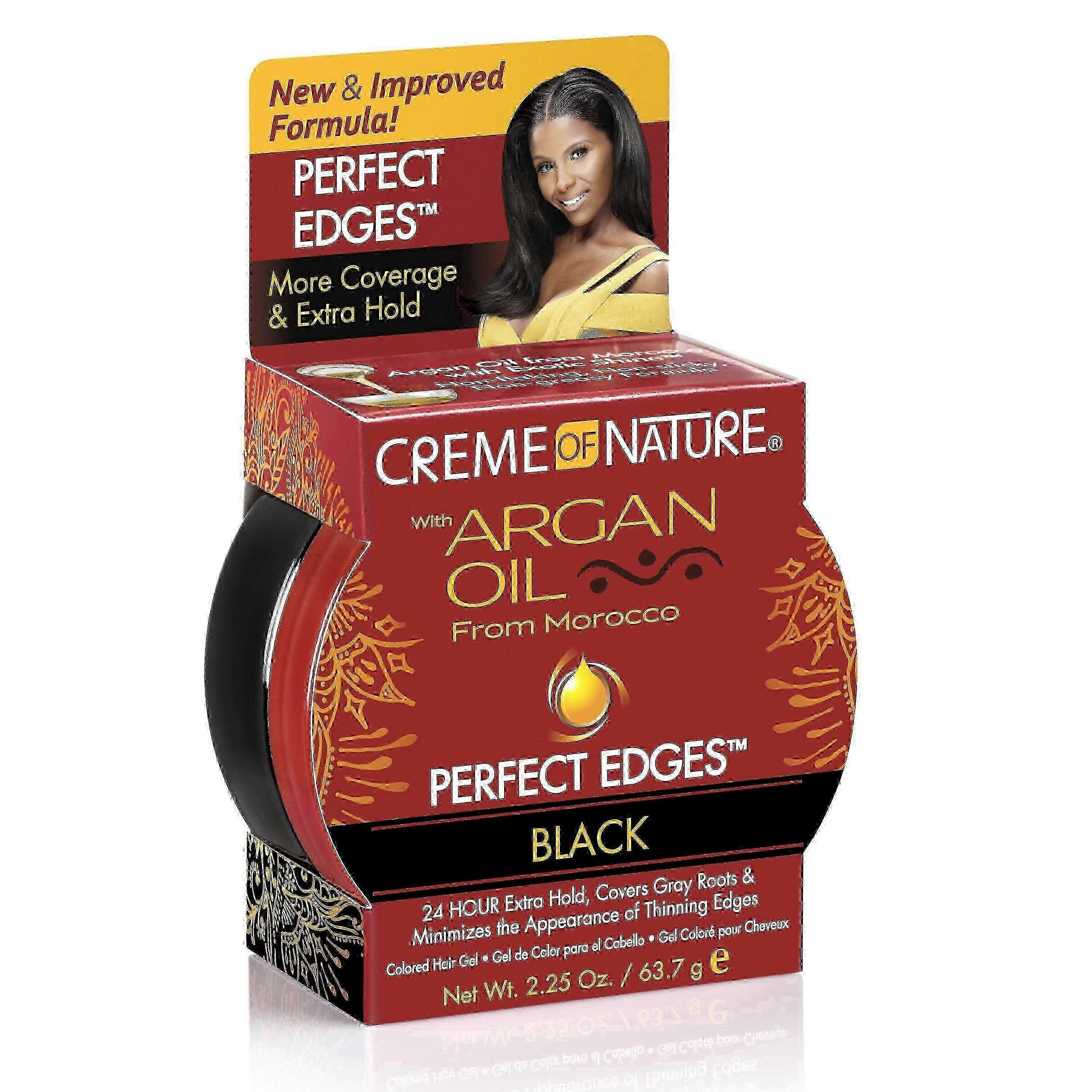 Creme Of Nature Argan Oil Perfect Edges BLACK - 2.25oz