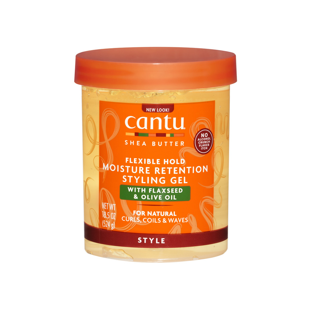 CANTU Styling Gel FLAXSEED & OLIVE Oil - 18.5oz/524g
