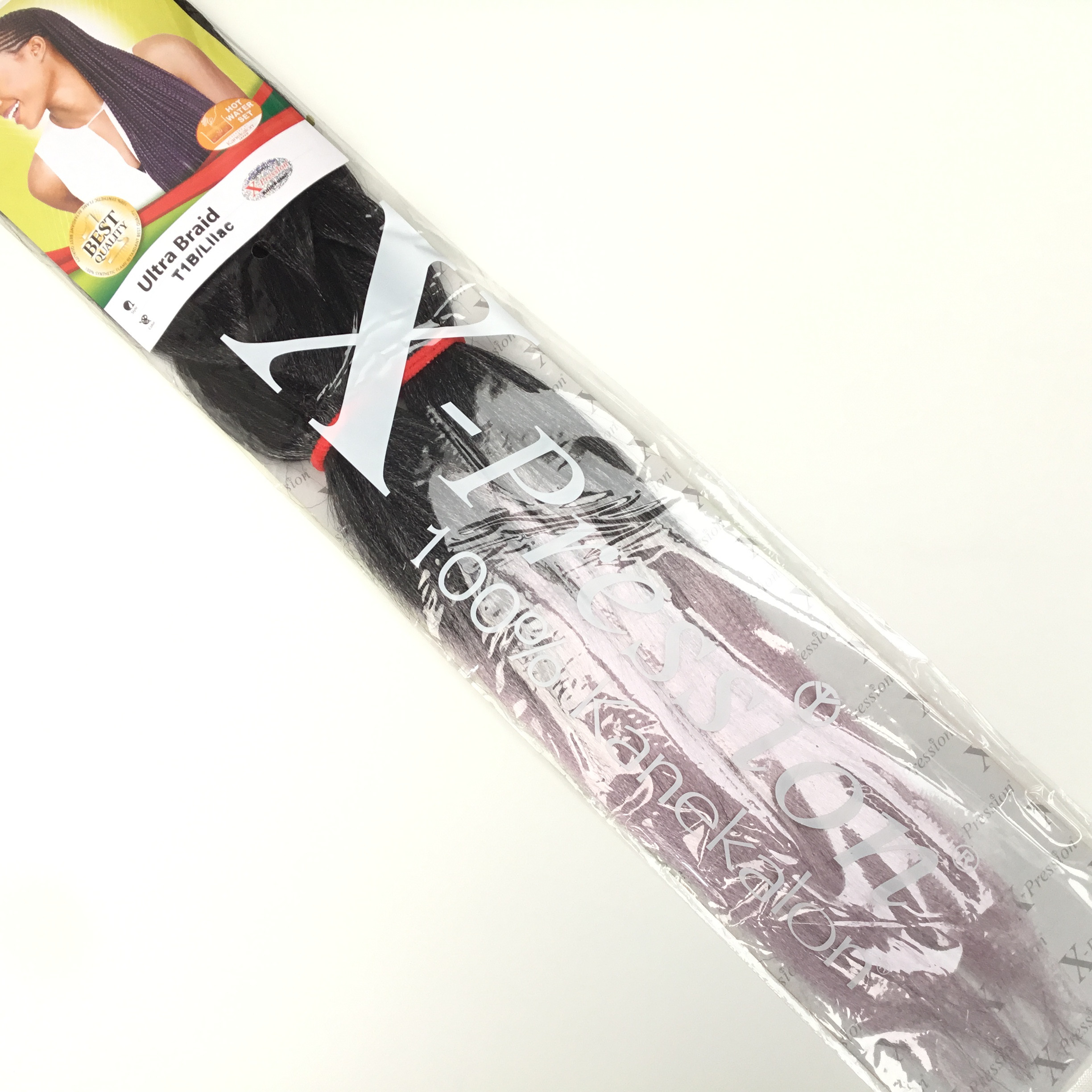 X-Pression Ultrabraid Two-Tone #T1B/Lilac