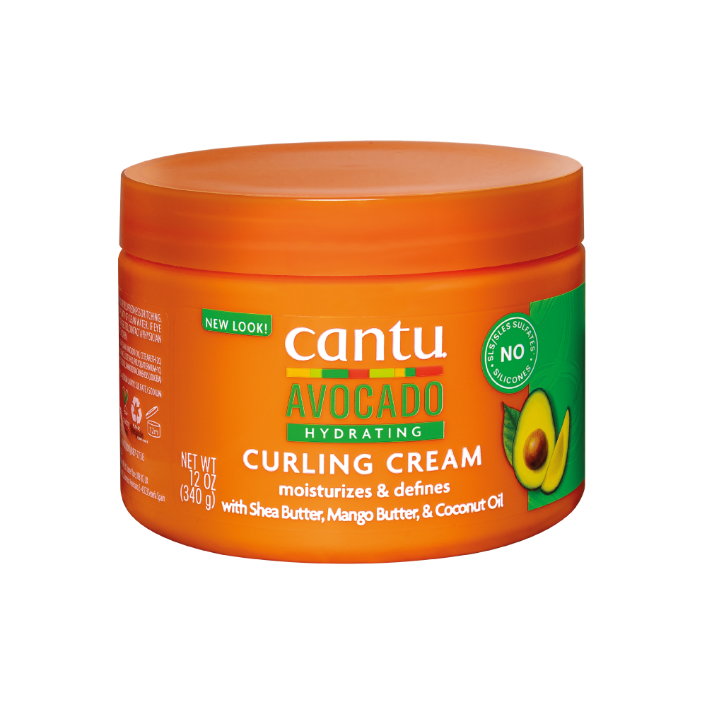 CANTU Avocado Hydrating Curling Cream (jar) - 340g/12oz
