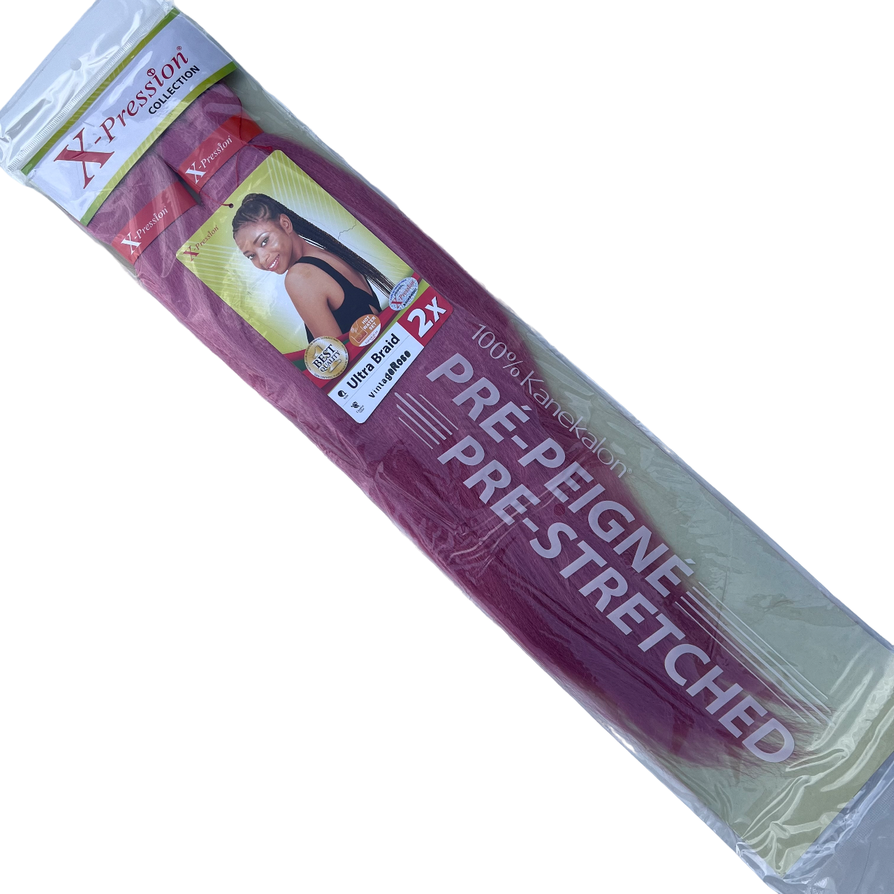 X-Pression Pre-Stretched  #Vintage Rose