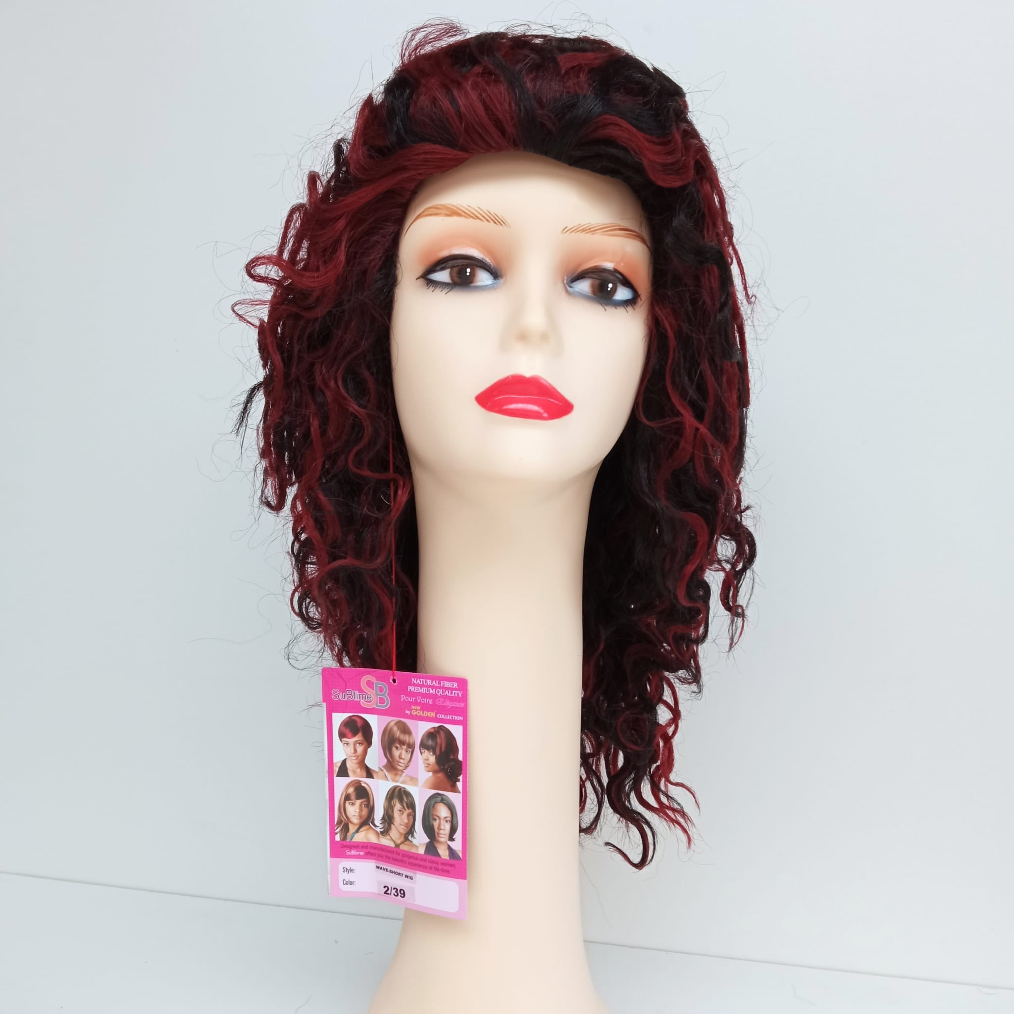 Perruque synth. Wig SuBlime WAVE SHORT #2/39