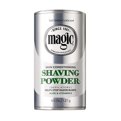 Magic SoftSheen-Carson - Shaving POWDER Skin Conditioning (silver) - 4.5oz