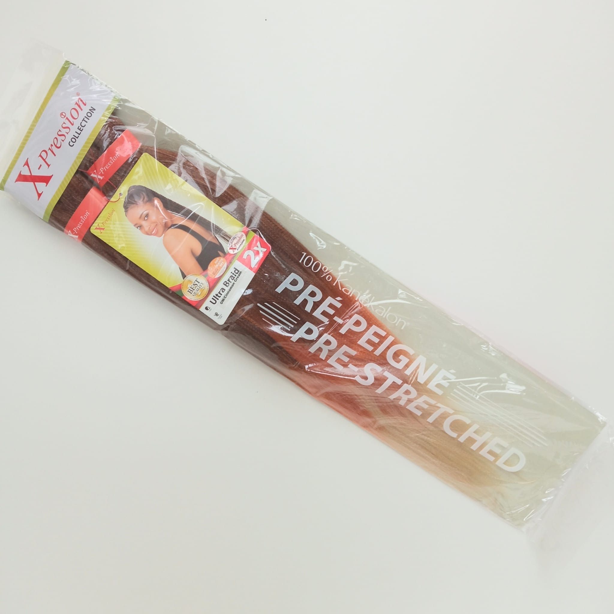X-Pression Pre-Stretched Ombre 3-Tone #CINNAMON Cream