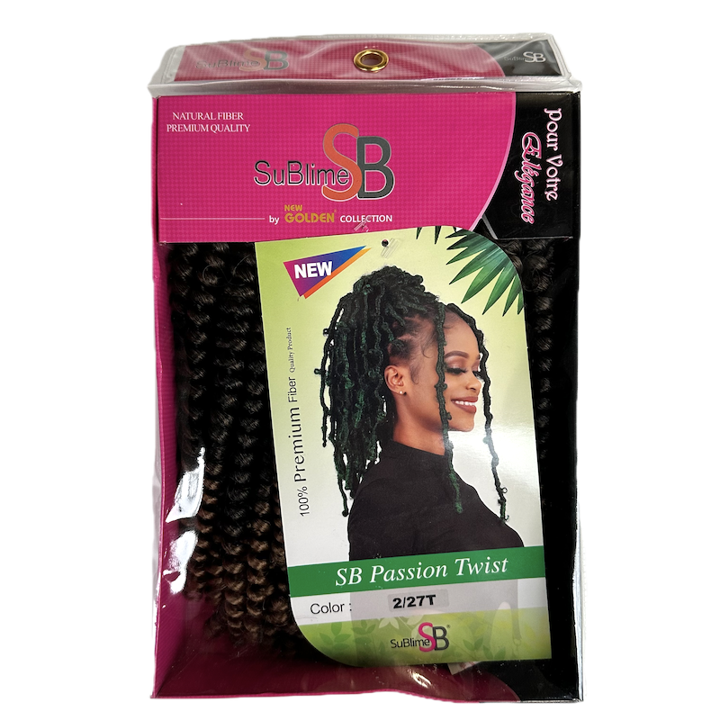 SB PASSION Twist SuBlime - Curly Crochet Braid SHORT #2/27T