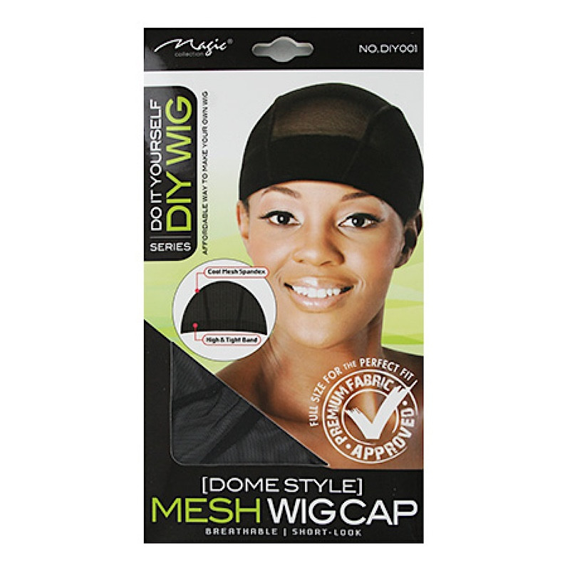 Magic - DIY Wig PREMIUM MESH Dome CAP Breathable - pack 12 x 1pc