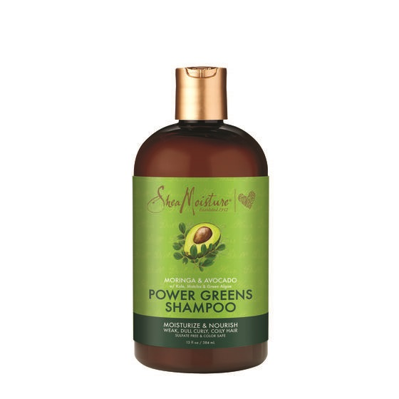 Shea Moisture - Moringa&Avocado Power Greens Shampoo - 13oz (4ppc)