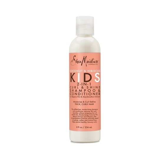 Shea Moisture KIDS - Coconut&Hibiscus 2-In-1 Curl&Shine Shampoo & Conditioner - 8oz