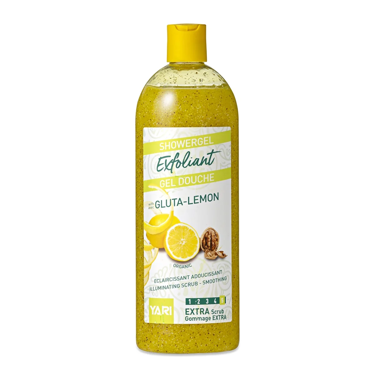 YARI - Exfoliant SHOWERGEL Gluta-LEMON - 1000ml