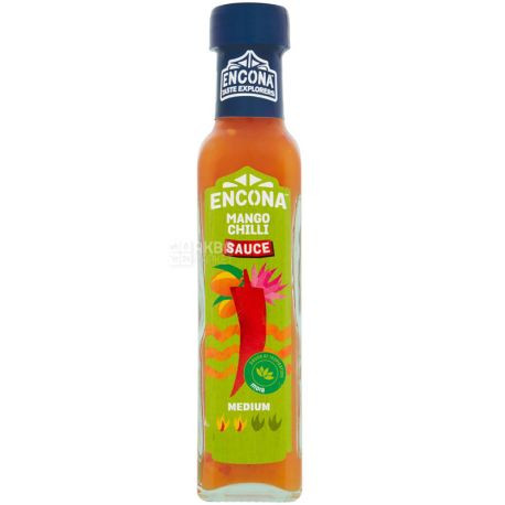 MANGO & CHILLI Sauce - Encona - pack 6x142ml