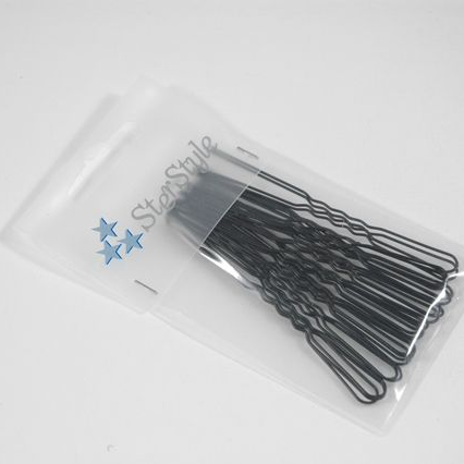 SterStyle - Hair Pins BLACK #11 (Large) - pack 12 x 24pcs
